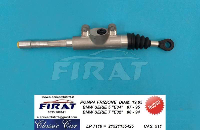 POMPA FRIZIONE BMW SERIE 5 - 7 (7110)